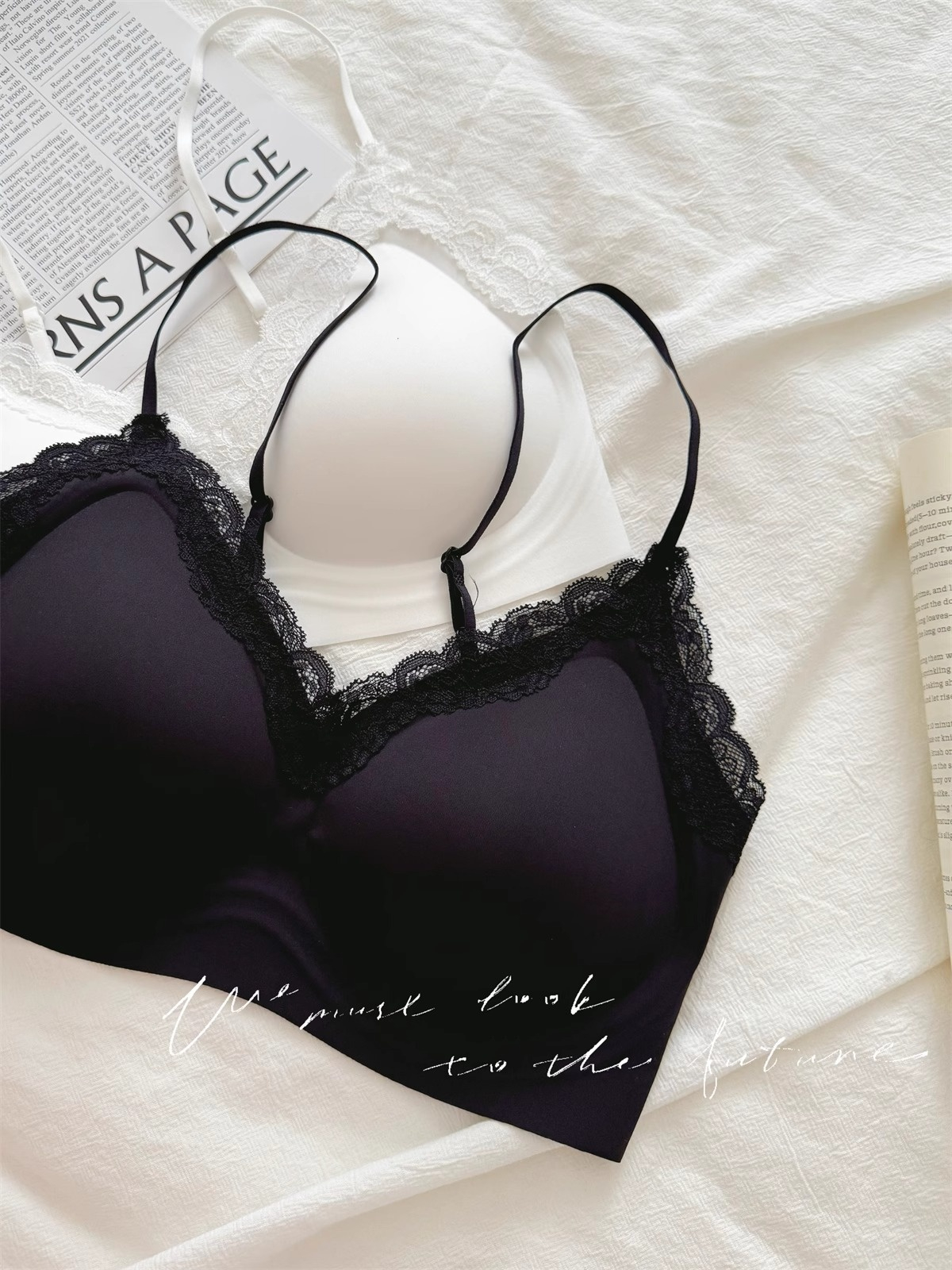 French Style Lace Bralette Fem - Bralette Wireless Soft recensie en prijs