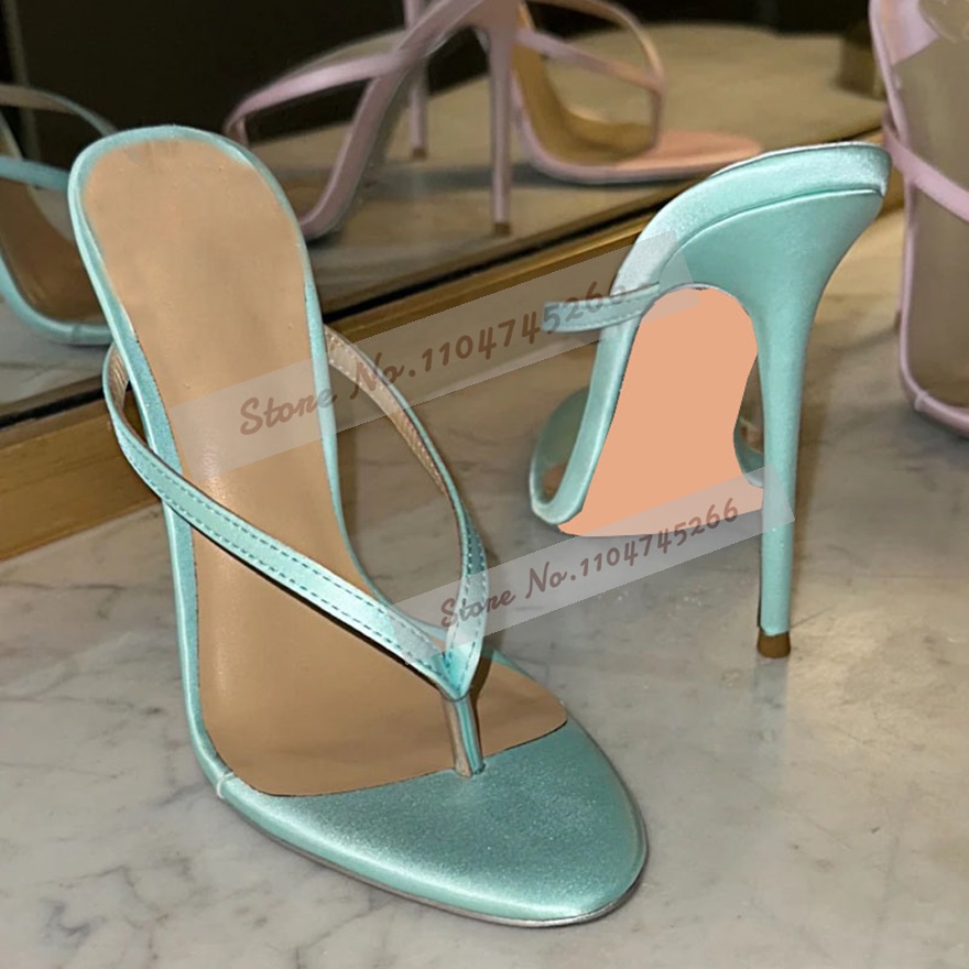 Light Green Satin Clip Toe Hig - Slip Dress Satin recensie en prijs