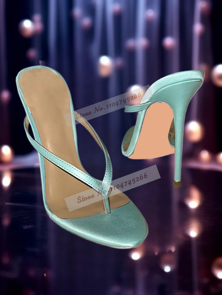 Light Green Satin Clip Toe Hig - Slip Dress Satin recensie en prijs