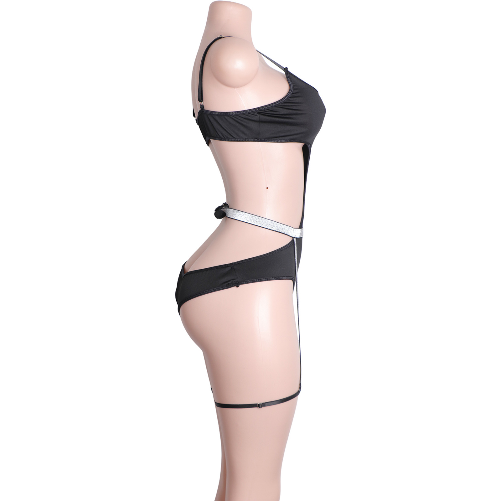 Custom Rhinestone Pole Dancewe - Garter Belt Set recensie en prijs