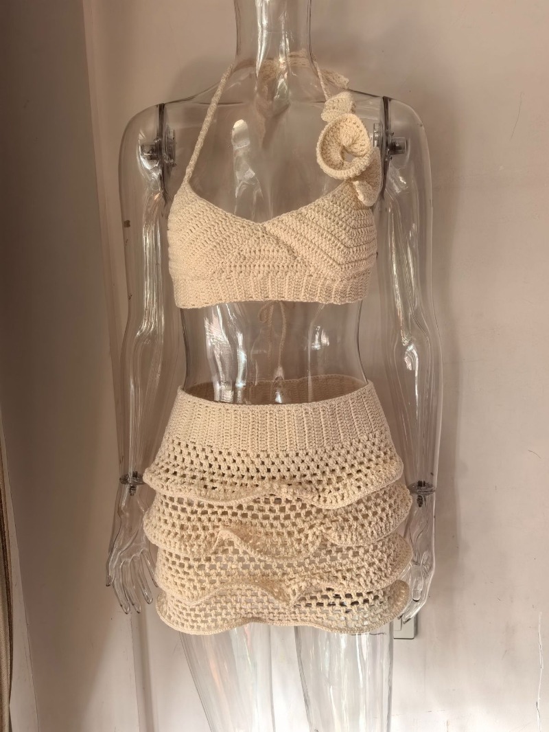 Women Hand Crochet Knitted Ruf - Cami Top Lace recensie en prijs
