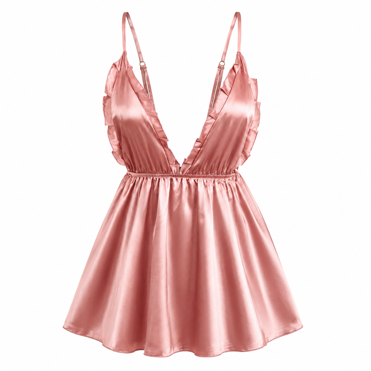 Satin Babydoll Nightgown for W - Babydoll Chemise Night recensie en prijs