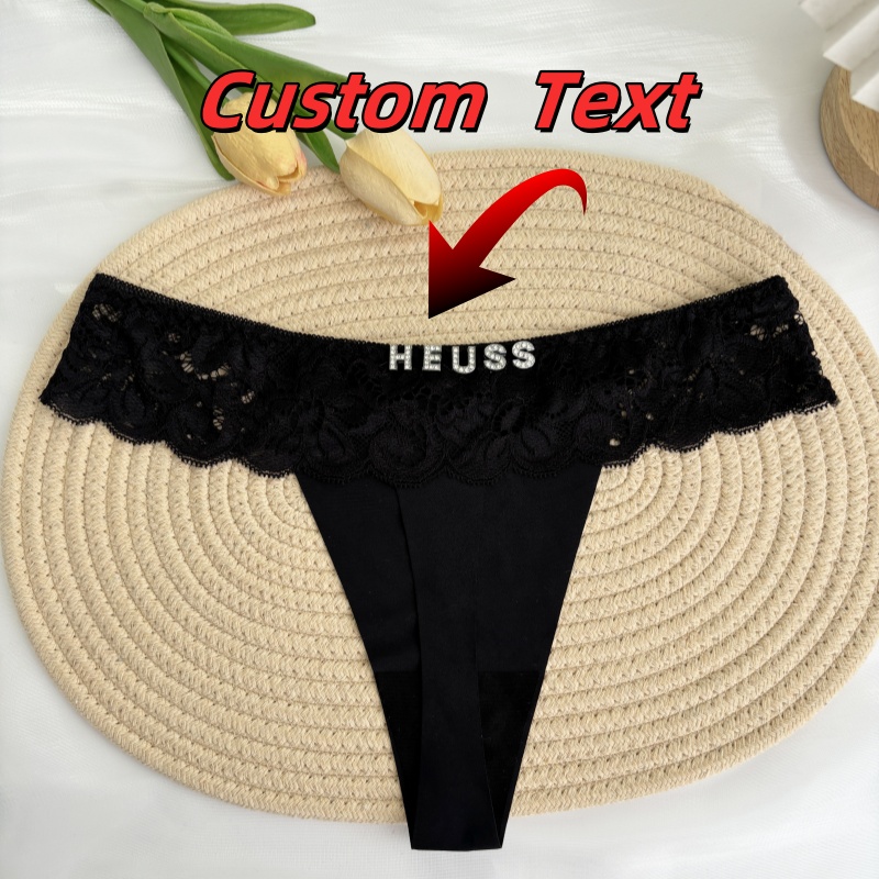 Personalized Custom Thong Name - Thong Bikini Women recensie en prijs