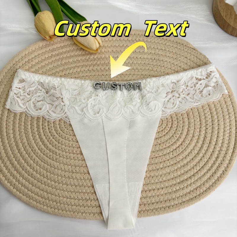 Personalized Custom Thong Name - Thong Bikini Women recensie en prijs