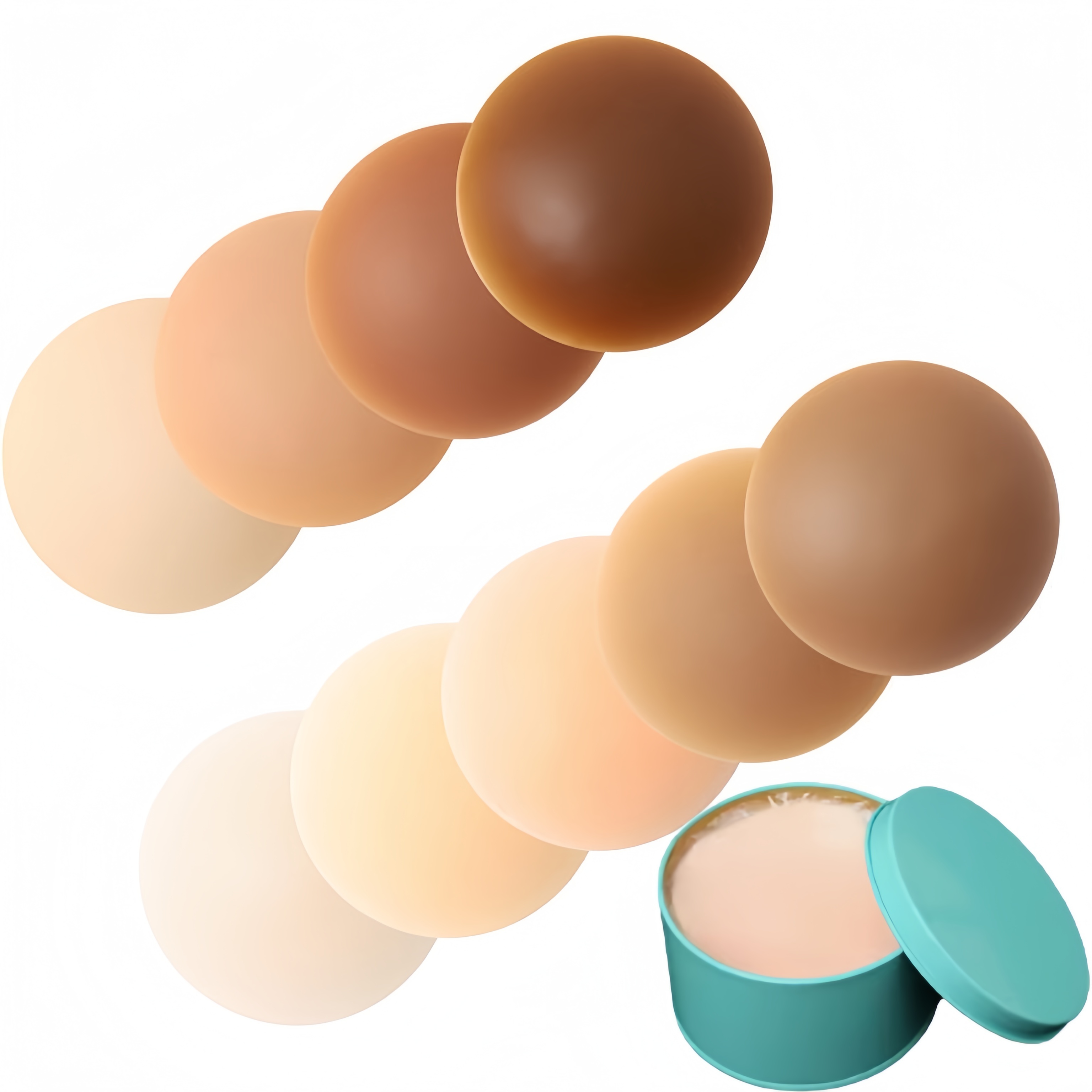 Reusable Silicone Adhesive Nip - Silicone Bra Adhesive recensie en prijs