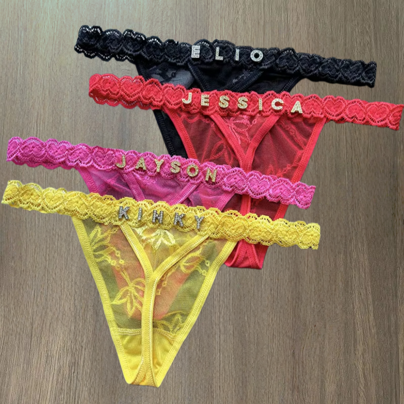 Custom Thong Panties Name Crys - Thong Bikini Women recensie en prijs