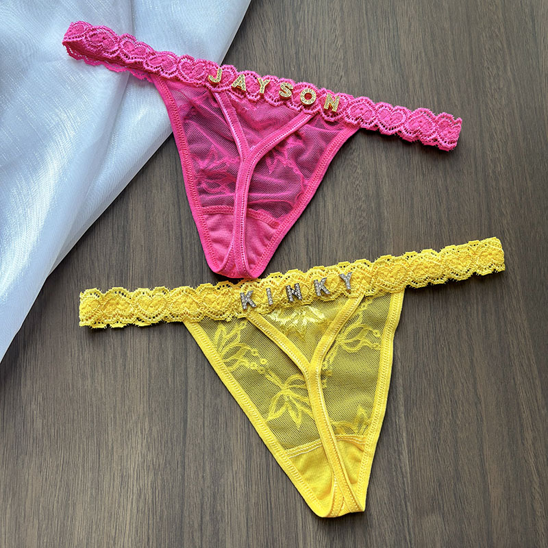 Custom Thong Panties Name Crys - Thong Bikini Women recensie en prijs