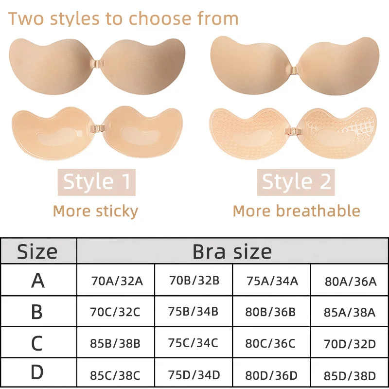 Sexy Women's bra Invisible Pus - Silicone Bra Adhesive recensie en prijs