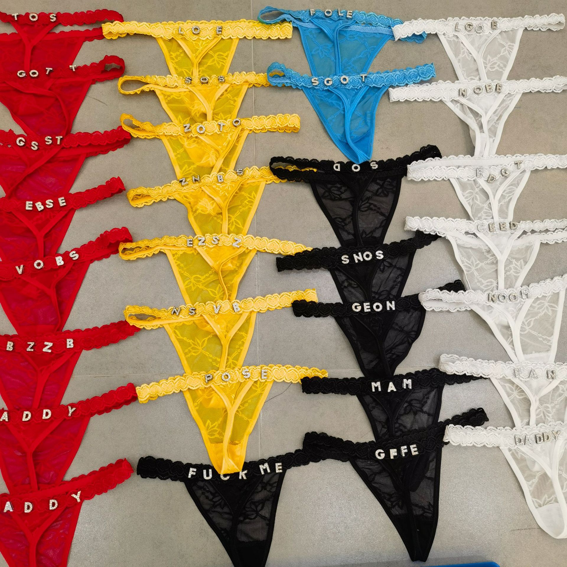 Customize Thongs Crystal Name  - Thong Bikini Women recensie en prijs