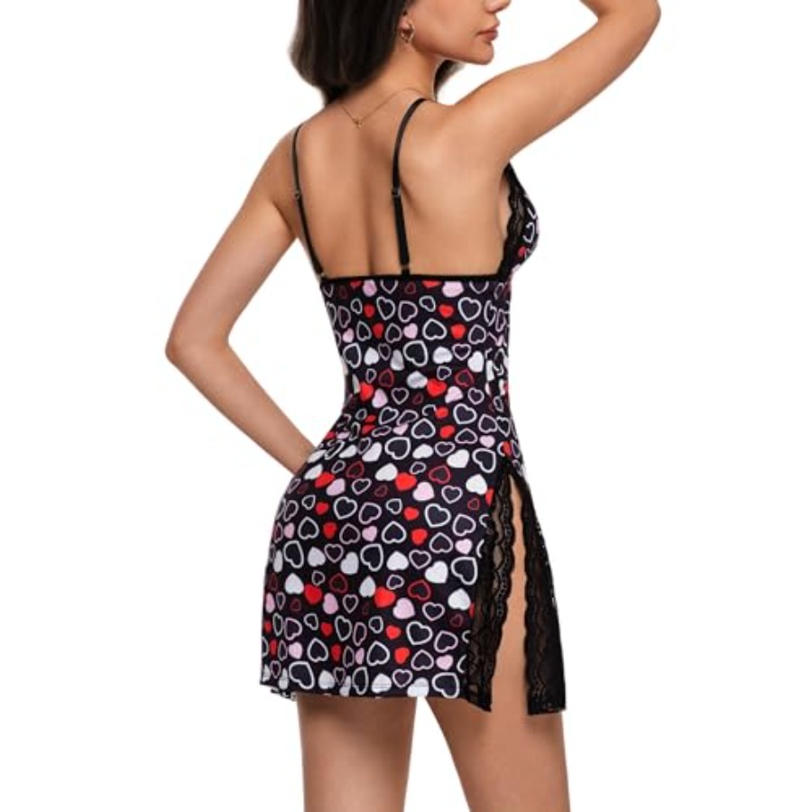 Night Gowns for Women V Neck L - Babydoll Chemise Night recensie en prijs