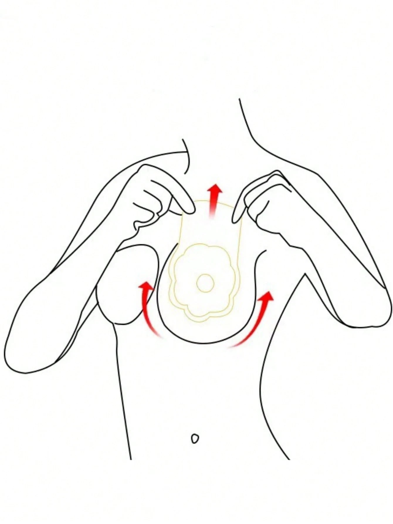 1pair Silicone Breast Lift Tap - Push Up Bra Padded recensie en prijs