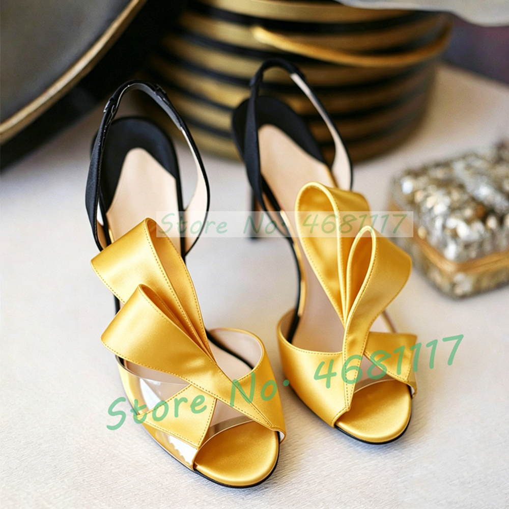 Satin Bow Back Strap High Heel - Slip Dress Satin recensie en prijs