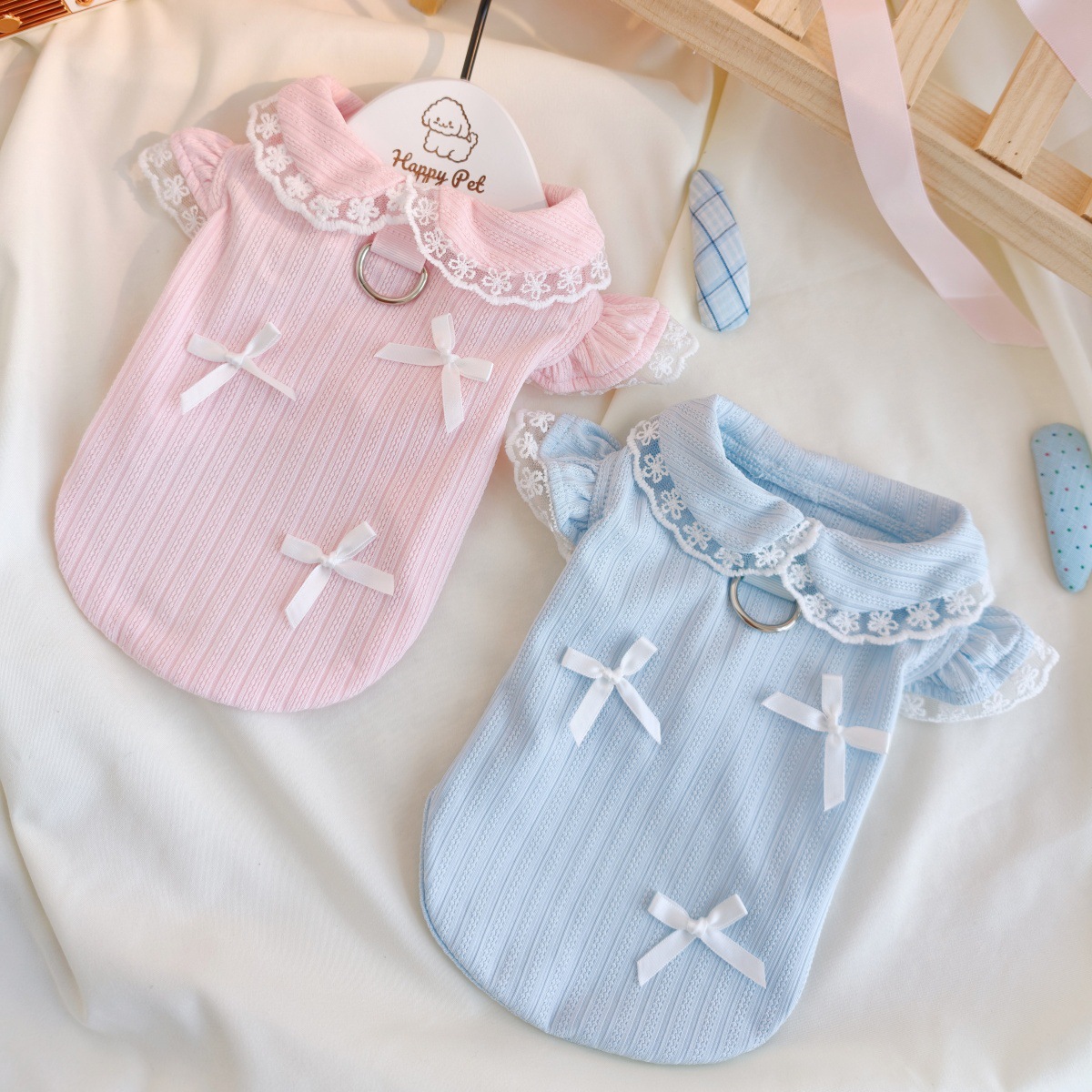Pet Spring Lace Bow Vest Can P - Lace Teddy Lingerie recensie en prijs
