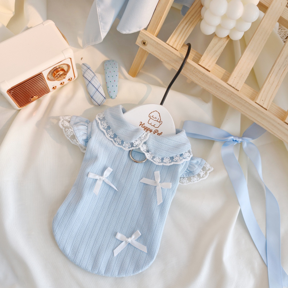 Pet Spring Lace Bow Vest Can P - Lace Teddy Lingerie recensie en prijs