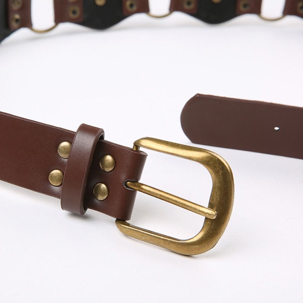 Grommet PU Leather Waist Belt  - Corset Waist Cinch recensie en prijs