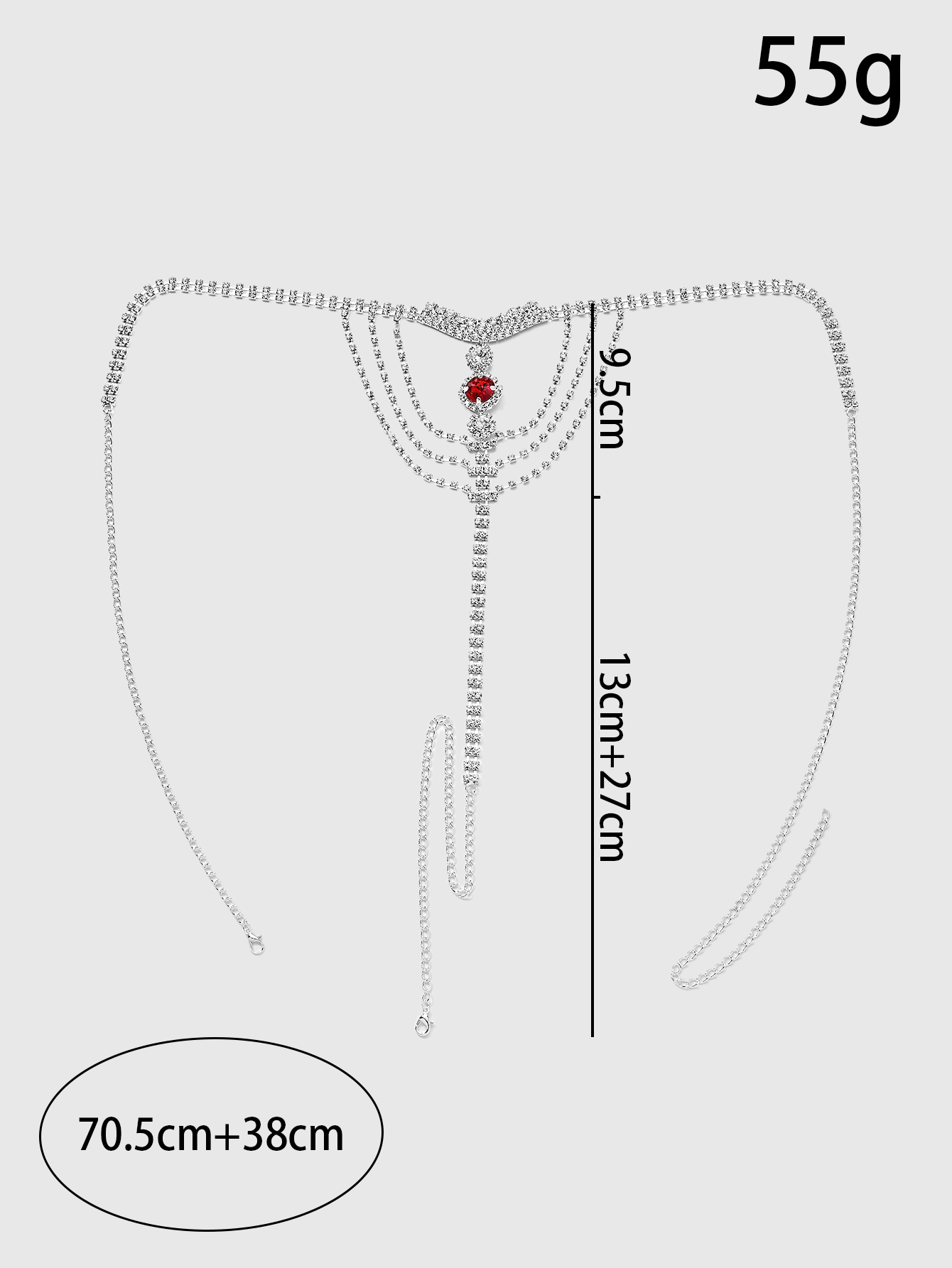 Crystal Rhinestone Body Chain  - Thong Bikini Women recensie en prijs