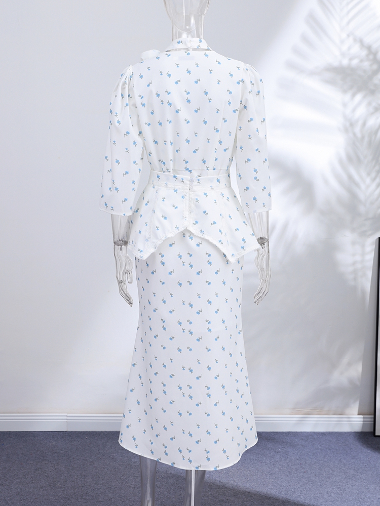Elegant Women Floral Dress Dar - Corset Waist Cinch recensie en prijs