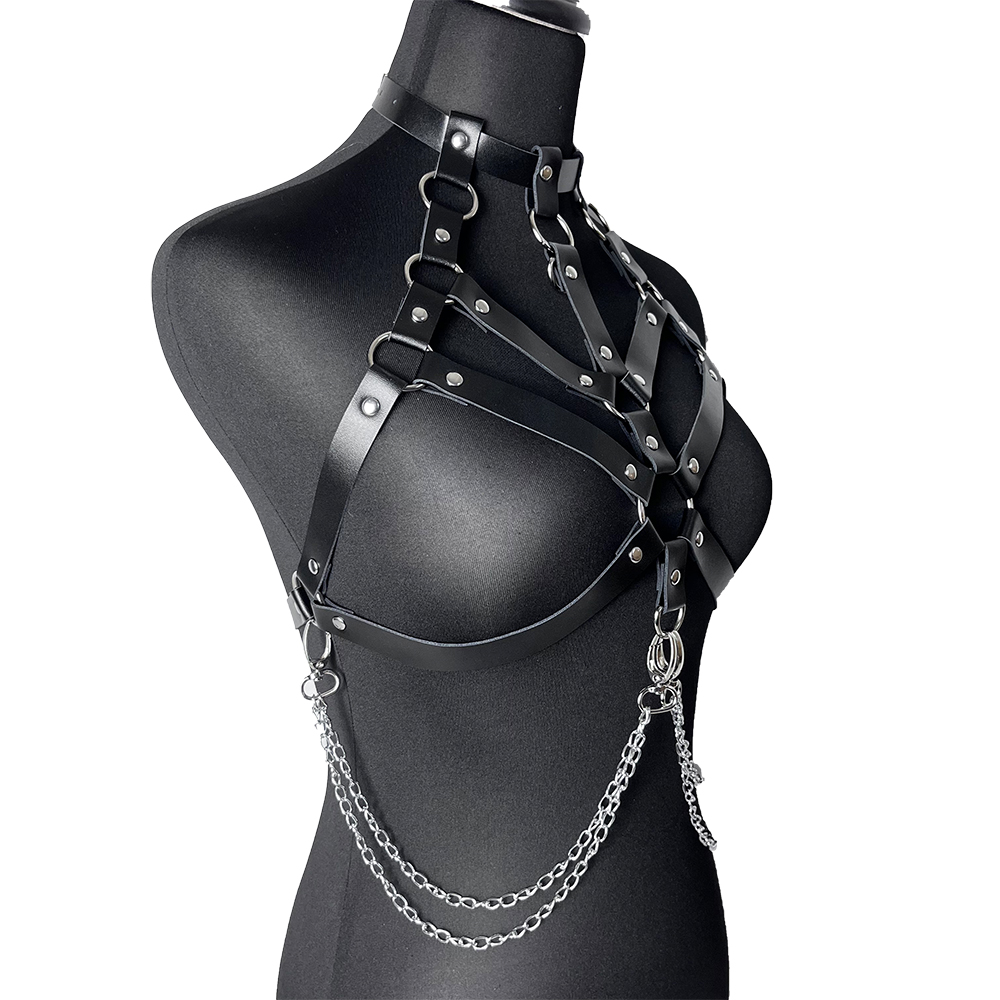 Chain with Leather Lingerie Wo - Garter Belt Set recensie en prijs
