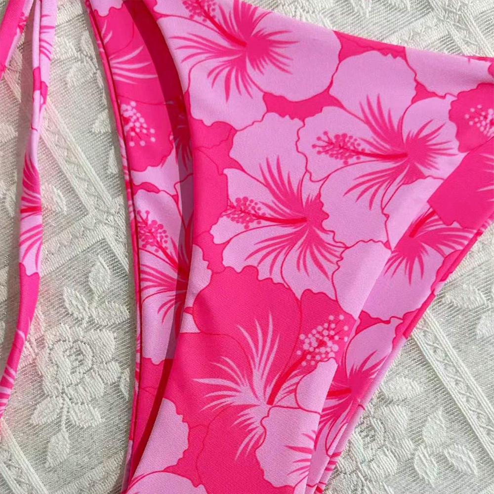 Women's Printed Vest Bikini+Th - Thong Bikini Women recensie en prijs