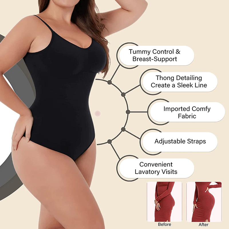 Seamless Backless Sculpting Bo - Shapewear Bodysuit Firm recensie en prijs