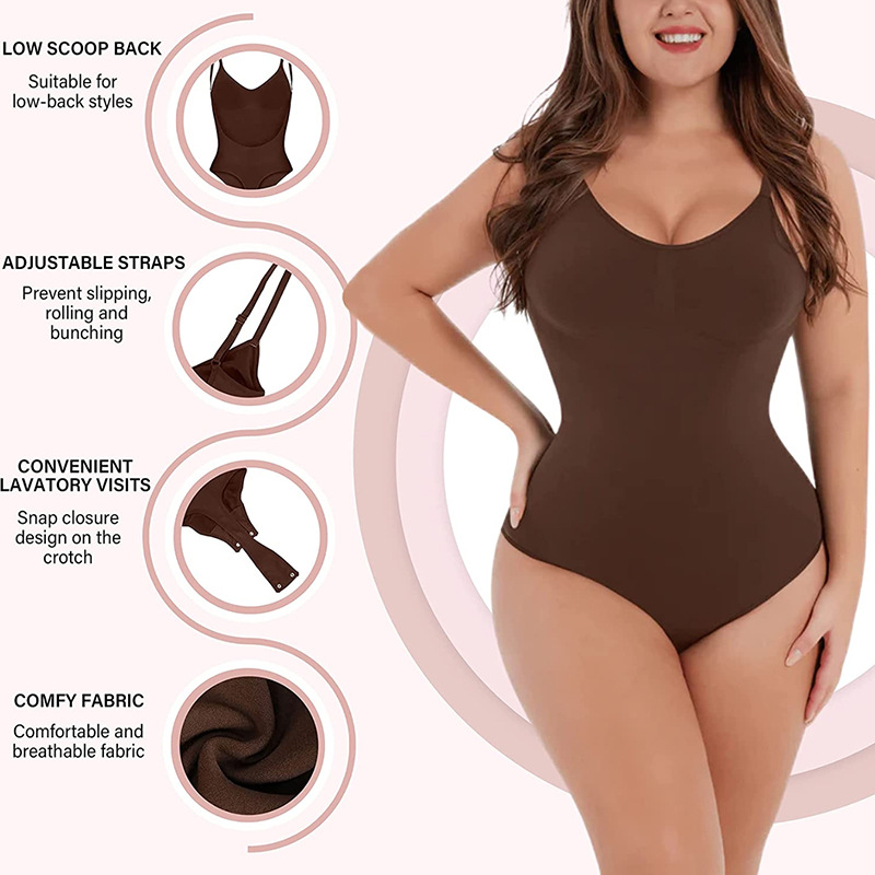 Seamless Backless Sculpting Bo - Shapewear Bodysuit Firm recensie en prijs