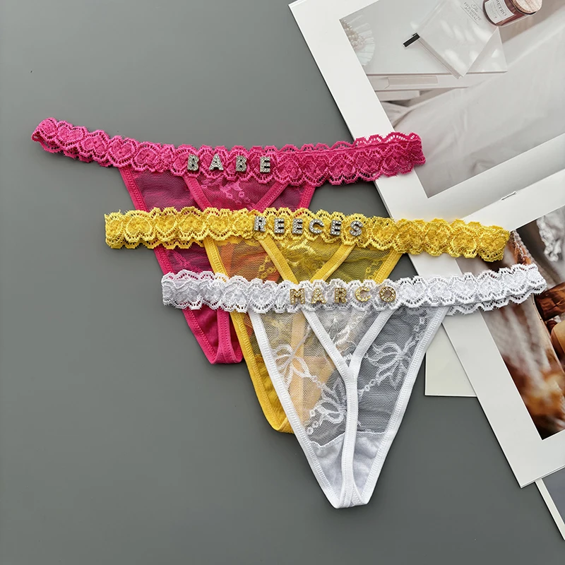 Personality Custom Thong Name  - Thong Bikini Women recensie en prijs