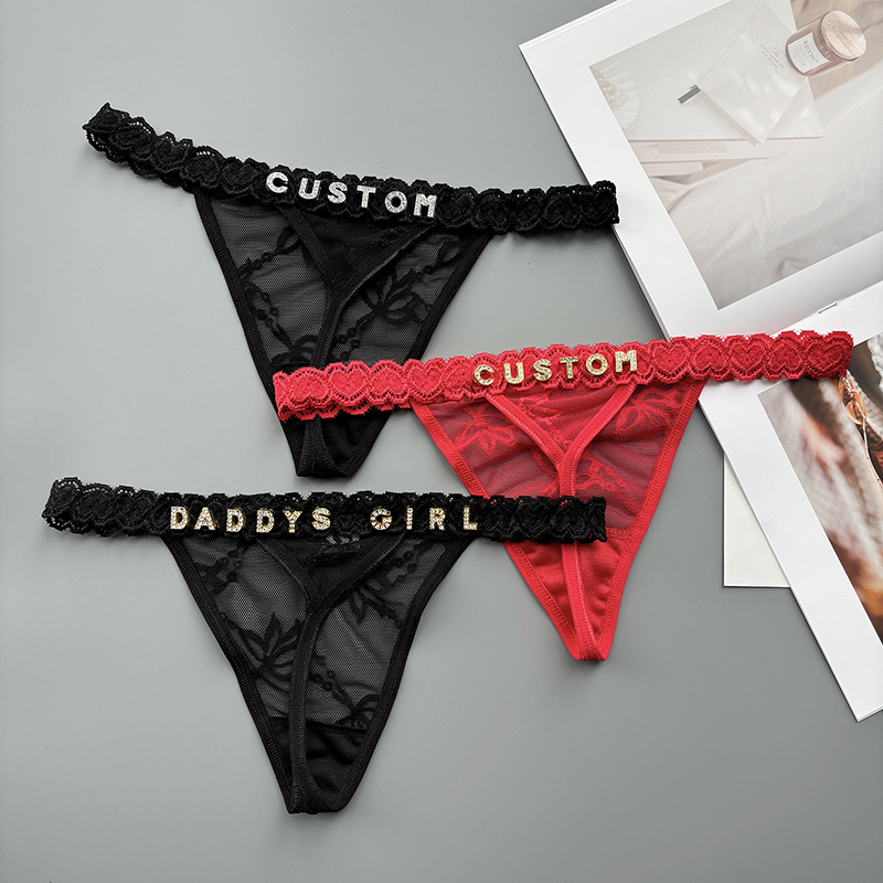 Personality Custom Thong Name  - Thong Bikini Women recensie en prijs