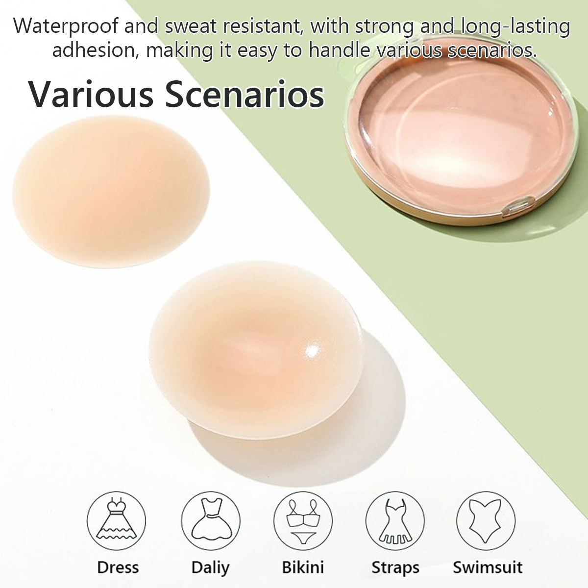 3 Pairs Washable Reusable 10cm - Nipple Cover Pasties recensie en prijs