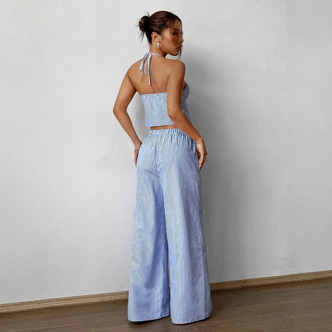 Striped Lace Up Camisole Colla - Cami Top Lace recensie en prijs