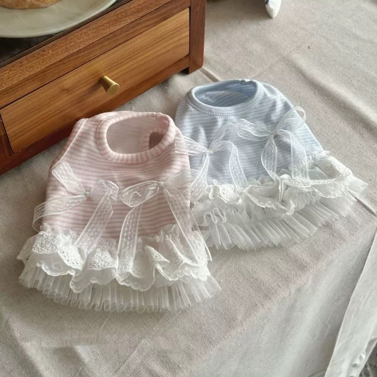 Sweet Bow Dog Clothes Lace Sma - Lace Teddy Lingerie recensie en prijs