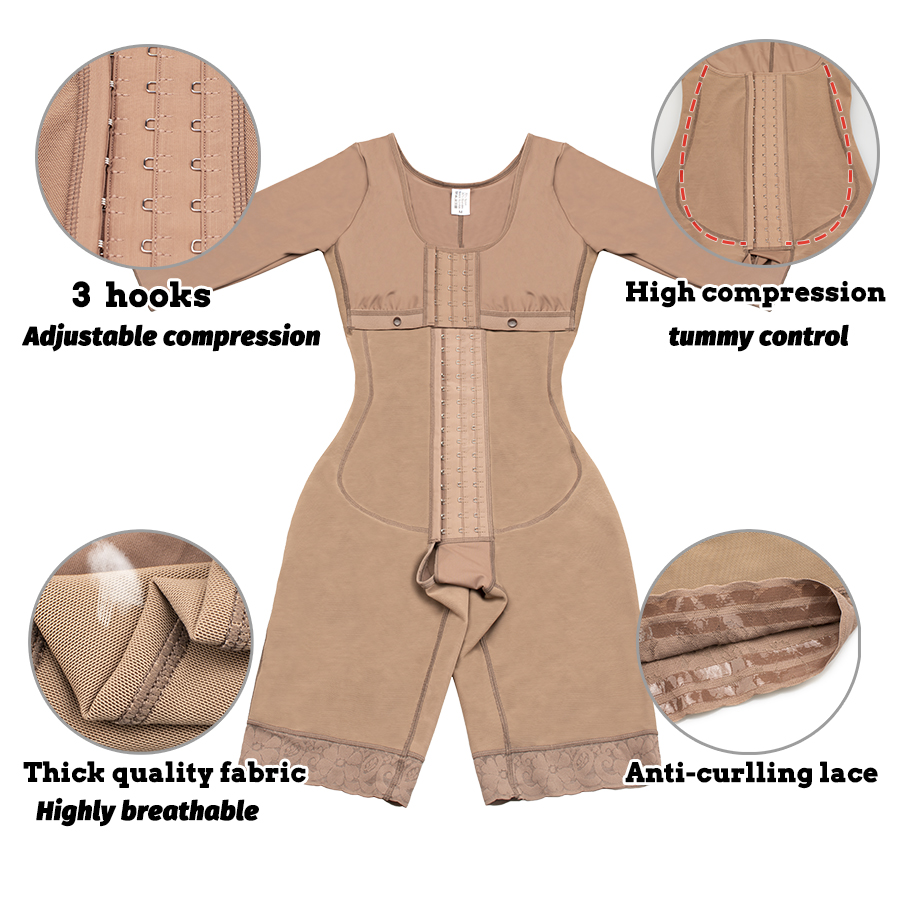 Full Body Colombian Girdles Sh - Shapewear Bodysuit Firm recensie en prijs