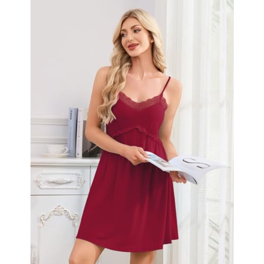 Sexy Nightgowns for Women Lace - Babydoll Chemise Night recensie en prijs