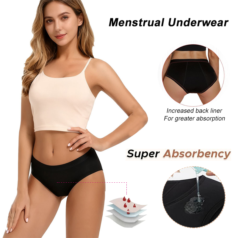 Heavy Flow Menstrual Panties 4 - Period Panty Absorbent recensie en prijs