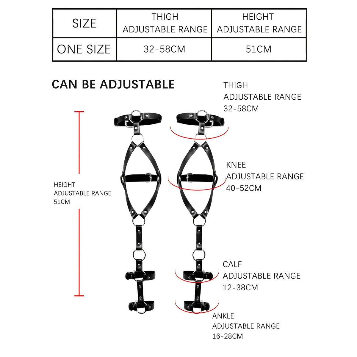 Sexy BDSM Thigh Garter Leather - Garter Belt Set recensie en prijs