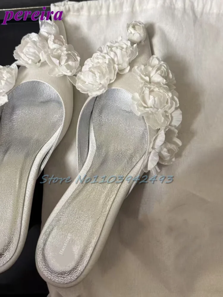 Multi Flower Wedding Sandals S - Slip Dress Satin recensie en prijs
