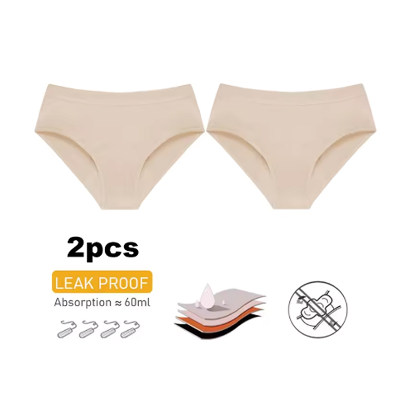 2Pc Heavy Flow Pure Cotton Men - Period Panty Absorbent recensie en prijs