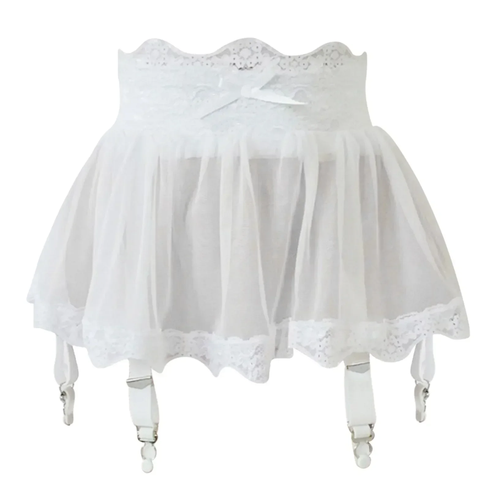 Women High Waist Lace Bandage  - Garter Belt Set recensie en prijs