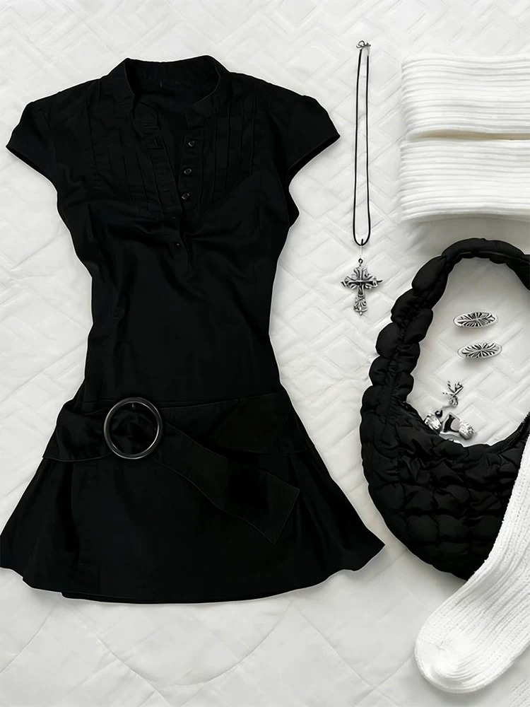 Vintage Style Black Slim Fit P - Corset Waist Cinch recensie en prijs