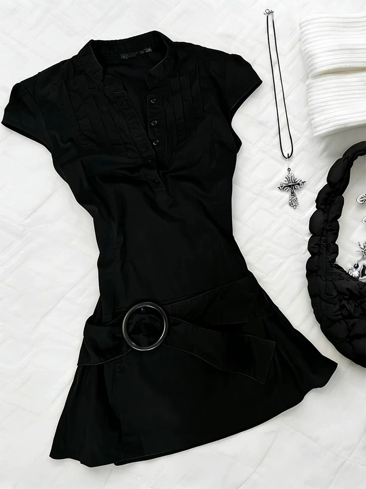 Vintage Style Black Slim Fit P - Corset Waist Cinch recensie en prijs