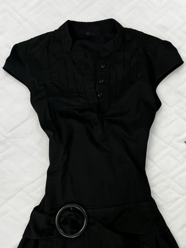 Vintage Style Black Slim Fit P - Corset Waist Cinch recensie en prijs