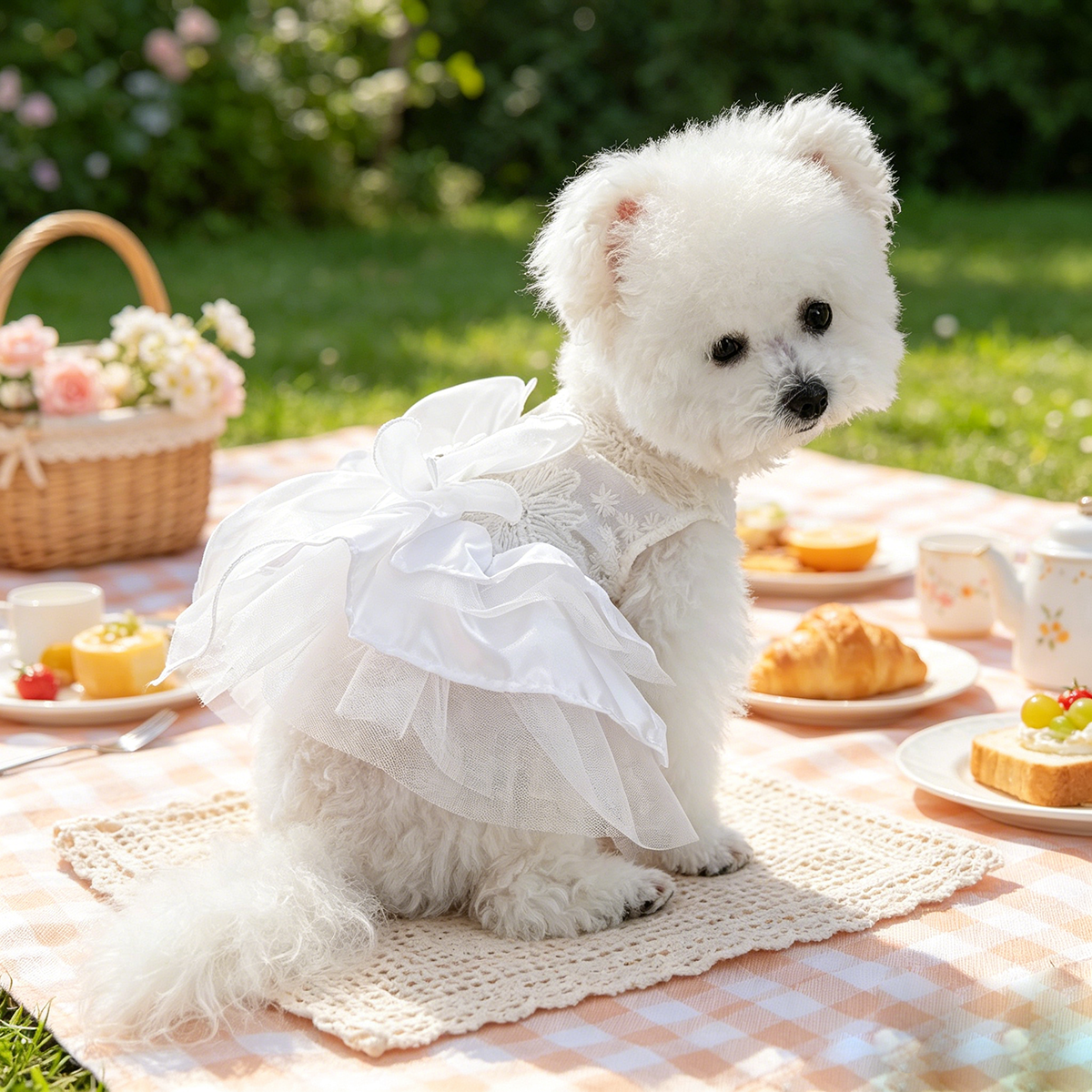 Elegant Lace Bow Pet Dress, Go - Lace Teddy Lingerie recensie en prijs