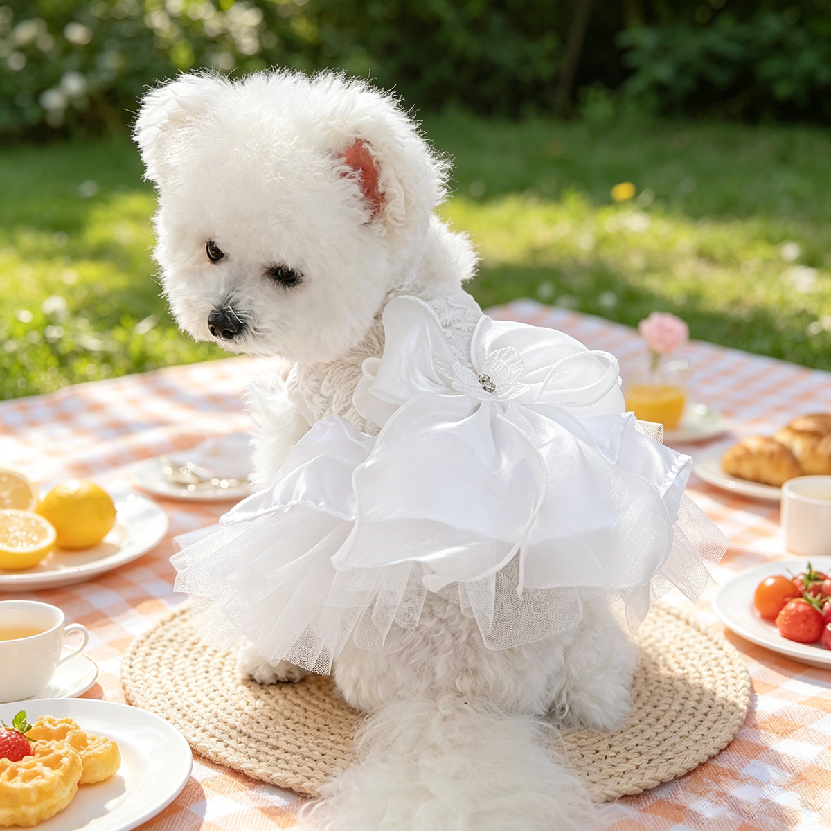 Elegant Lace Bow Pet Dress, Go - Lace Teddy Lingerie recensie en prijs