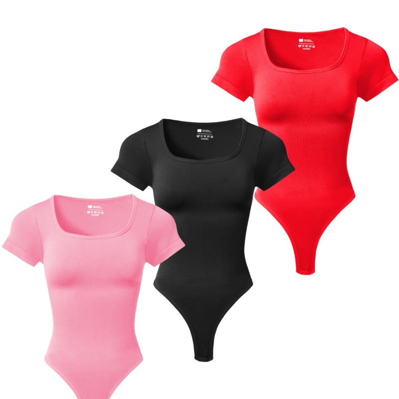 Women Plus Size Square Neck Sh - Shapewear Bodysuit Firm recensie en prijs