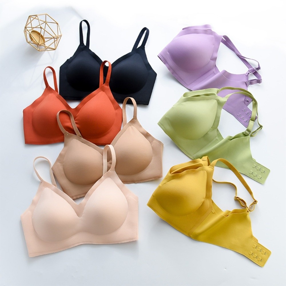 Push Up Wireless Bra Gathered  - Bralette Wireless Soft recensie en prijs
