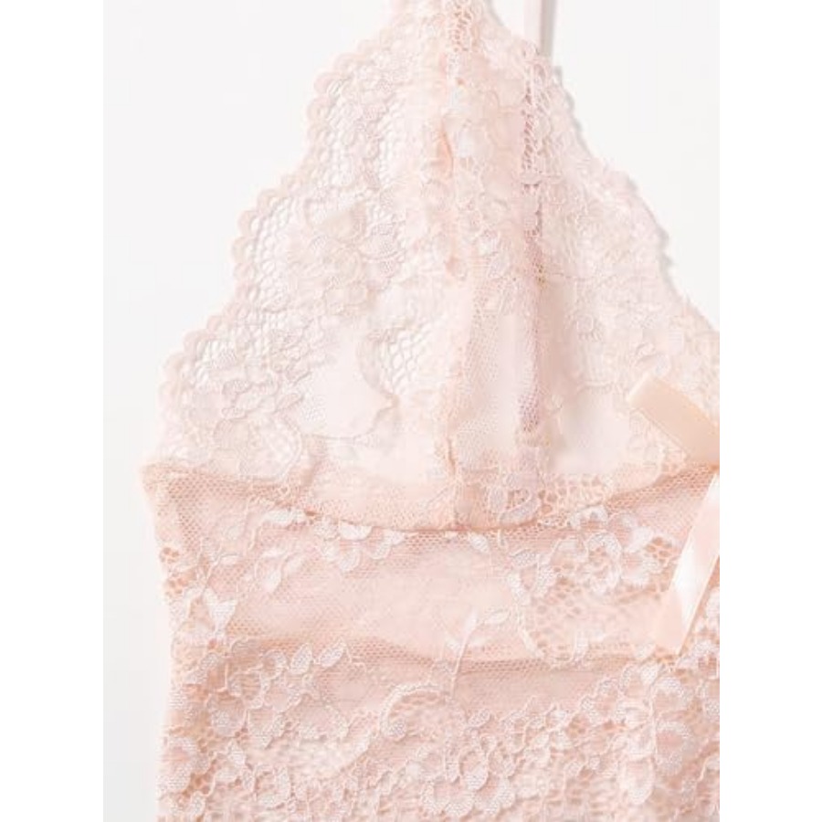 Women's 2 Pcs Lingerie Floral  - Cami Top Lace recensie en prijs