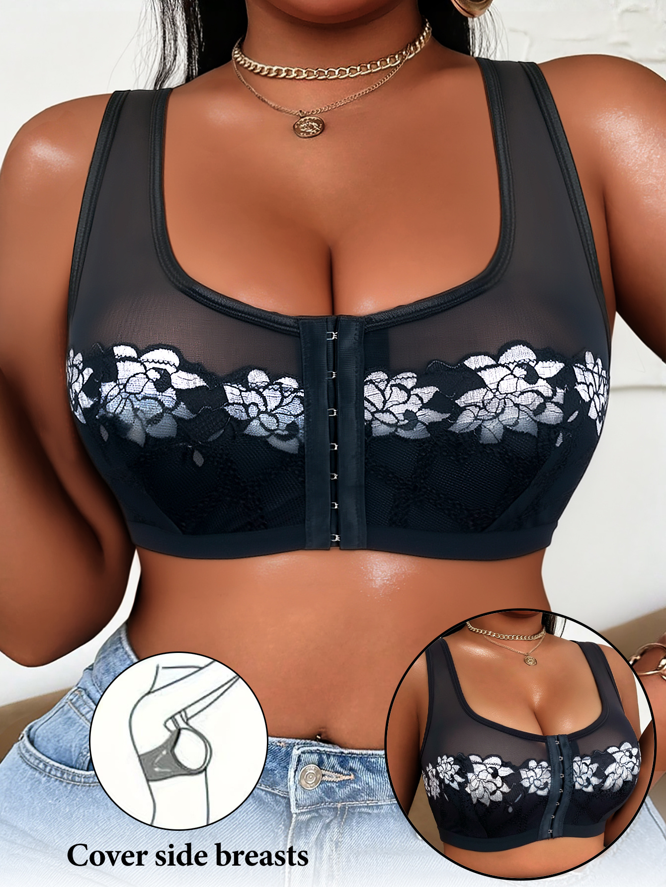 1PC Women's Push-up Bra, Wide  - Push Up Bra Padded recensie en prijs