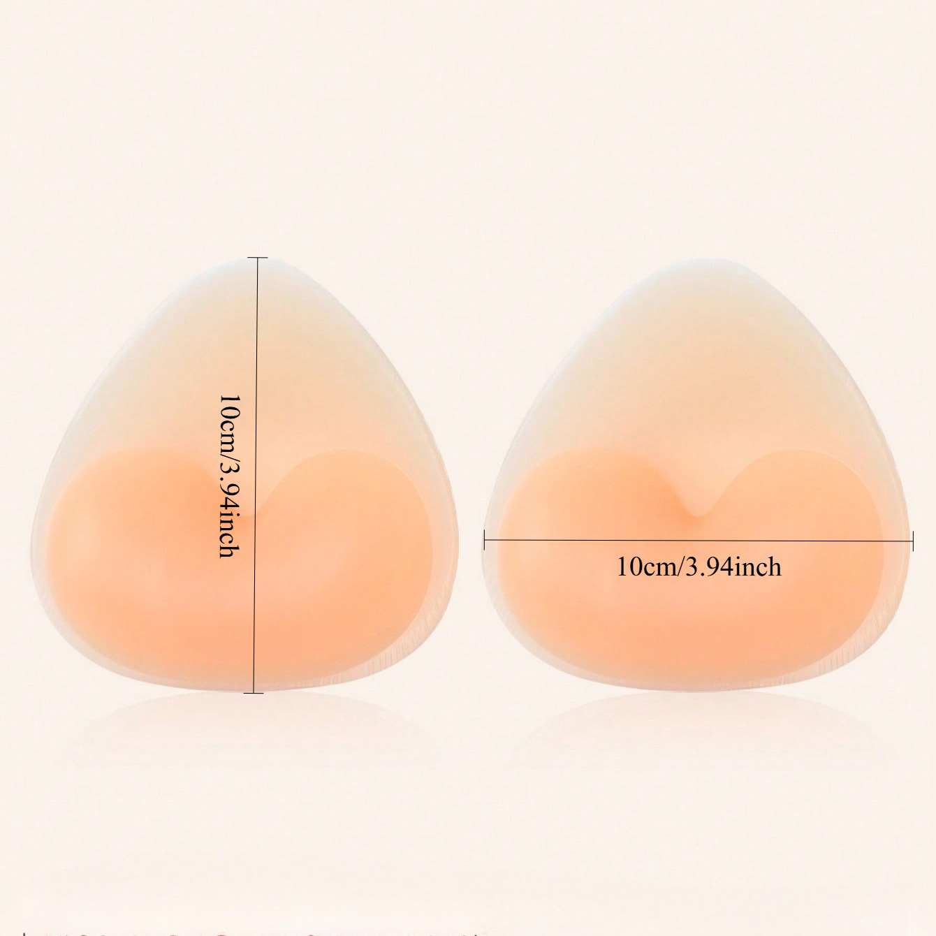 Silicone Bra Inserts, Triangle - Push Up Bra Padded recensie en prijs