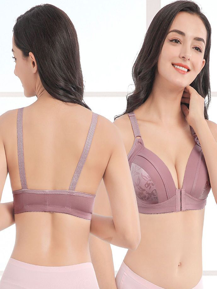 Push Up Bra Front Closure Wome - Bralette Wireless Soft recensie en prijs