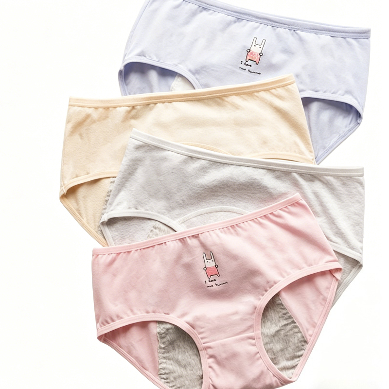 Cute Cartoon Period Underwear  - Period Panty Absorbent recensie en prijs