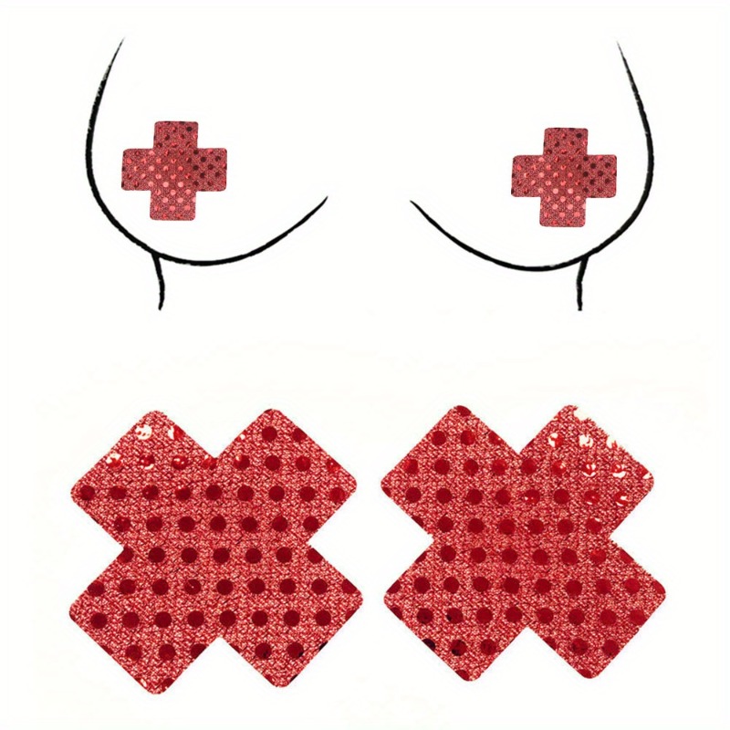 Red Cross Design Nipple Covers - Nipple Cover Pasties recensie en prijs